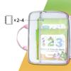 Gaga city Carrying Bag Compatible with LeapFrog LeapStart 3D Interactive Learning System, Storage Case for LeapStart 3D Interactive Learning System, Pink view 3