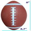 AppleRound 3-Pack 8-Inch Waterproof Footballs for Pool, Beach, & Backyard - Ideal for Water & Land Play - Inflatable Toy Balls with Air Pump - Outdoor Fun, Pee-Wee Junior Size for Kids & Teens (Brown) view 4
