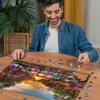 Ravensburger Bicycles in Amsterdam 1000 Piece Jigsaw Puzzle for Adults - 12000662 - Handcrafted Tooling, Made in Germany, Every Piece Fits Together Perfectly view 3