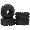 4Pcs Vgoohobby RC 1.9 Crawler Tires 4.64 Inch OD Rubber Tires 118 * 45mm Compatible with Traxxas TRX4 TRX6 Axial SCX10 Redcat Gen7 RC4WD 1/10 RC Crawler 1.9" Beadlock Wheel Rims view 1