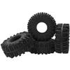4Pcs Vgoohobby RC 1.9 Crawler Tires 4.64 Inch OD Rubber Tires 118 * 45mm Compatible with Traxxas TRX4 TRX6 Axial SCX10 Redcat Gen7 RC4WD 1/10 RC Crawler 1.9" Beadlock Wheel Rims view 4