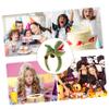 Cabilock 1pc Cute Dinosaur Headband for Parties Adorable Green Dino Hairband Elastic Design for Gatherings and Events Fun Accessory for Ages view 2