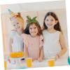 Cabilock 1pc Cute Dinosaur Headband for Parties Adorable Green Dino Hairband Elastic Design for Gatherings and Events Fun Accessory for Ages view 3