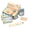 UMU Wooden Cash Register for Kids - Includes Accessories (Scanner, Payment Terminal, Play Money, etc.), Role Play Shop & Accessories for Children Ages 3 4 5 6 view 1