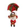 Tyenaza Christmas Hanging Ornament, Christmas Decoration Parachute Christmas Snowman Pendant Shopping Malls Parachute Jumping Dolls view 1