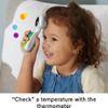 Fisher-Price Preschool Pretend Play Medical Kit 7-Piece Doctor Bag Dress Up Toys for Kids Ages 3+ Years view 3