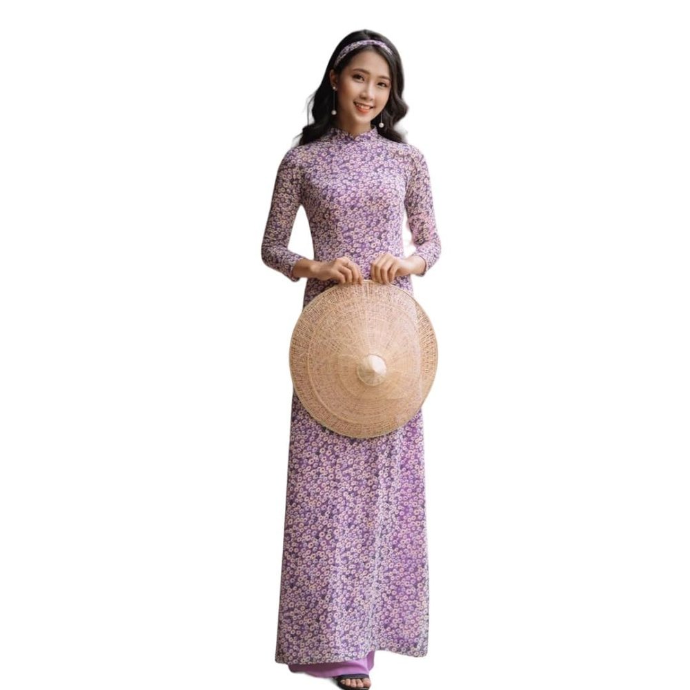 A30 Ao Dai Tim Ao dai Vietnam Vietnamese Traditional Ao Dai For Women, Ao Dai For Women, Vietnamese Dress For Women, Ao Dai Dress For Women ao dai Tet Lunar New Year (S)