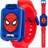 Marvel Spider-Man Educational Learning Digital Blue Watch for Boys by Accutime, Toddlers, Kids with Red Strap - Includes Timer, Stopwatch, Alarm, Games! Perfect for Girls and Boys 3+! view 1