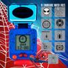 Marvel Spider-Man Educational Learning Digital Blue Watch for Boys by Accutime, Toddlers, Kids with Red Strap - Includes Timer, Stopwatch, Alarm, Games! Perfect for Girls and Boys 3+! view 3