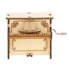 Totority DIY Piano Music Box Toy Puzzle 3D Wooden Assembly Kit Mini Manual Musical Box for Kids and Adults Educational Craft for Family Bonding and Home Display 2.83X1.54X0.1 Inches view 1