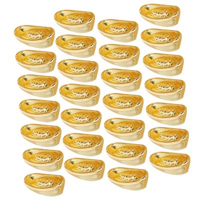 100 Pieces Mini Ingot Small House Ornament Table Miniatures Desktop Topper Small Crafts Mini Ornament Copper Alloy Japan