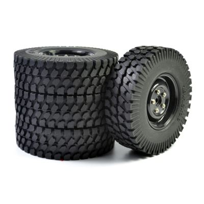 1:10 RC Rock Crawler 1.9 Inch Rubber Tires 98MM for Axial SCX10 for Tamiya CC01 D90 Modification Accessories