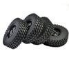 1:10 RC Rock Crawler 1.9 Inch Rubber Tires 98MM for Axial SCX10 for Tamiya CC01 D90 Modification Accessories view 3