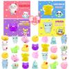 28 Packs Valentines Day Cards for Kids with Mochi Squishy, Squishies Stress Relief Fidget Squeeze Toys for Kids Easter Egg Fillers Classroom Exchange Gifts School Prizes view 1