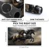 Playmat for MTG,Game Mat 27.5 x 15.74inches, Non Slip Rubber Backing TCG and Board Game Mat for Cards,Mousepad Desk Mats-Horse Lightning view 3