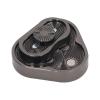 Adult Fidget, Reduce Anxiety, Stress Relief Tool, Triangle Design, Rotating Fidget Toy, Enhance Focus, Silver & Black, for Office Workers, Students, Travelers view 3