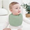 100% Cotton Muslin Baby Bibs 10-Pack Baby Drool Bibs for Unisex Baby Toddlers Infant Newborns Drooling and Teething(Oasis) view 4
