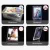 15 Pcs Trading Cards Protectors with 15 Pcs Display Stands Acrylic Baseball Card Holder 35 PT Magnetic Card Protectors for Baseball Football Sports Cards Storage and Display view 3