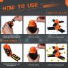 Sratte 2 Pcs Cs Plastic Grenade Tactical Grenade Fake Bomb Ammo Modified Bomb for Cs Game Classroom Activity Christmas Stocking Stuffer Gifts view 4