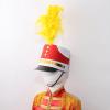 Alvivi Drum Major Soldier Nutcrackers Teen Adult Halloween Cosplay Party Marching Band Feather BA One Size Hat view 1
