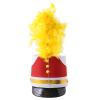 Alvivi Drum Major Soldier Nutcrackers Teen Adult Halloween Cosplay Party Marching Band Feather BA One Size Hat view 4