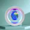 BEBEVOGUE Personalized Magnetic Levitation Floating Globe with LED Light Anti Gravity World Globe Unique Birthday Gift for Men Boys Boss Kids Office Home Desk Gadget Decor (Blue) view 3