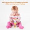 WODI Wooden Rain Stick Montessori Toys for Babies 6-12 Months,Baby Rattle Shaker Sensory Developmental Toy,Raindrops Musical Instrument Baby Musical Toys for 1 Year Old Toddler Kids view 4