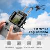 BTG Yagi Antenna Signal Booster for DJI RC N1 N2 N3 Remote Controller of DJI NEO/Mavic 3/Mavic Air 3S Air 3 2S/Mini 4 3 Pro Mini 4K Extended Range Yagi Antenna Signal Booster (Grey) view 3