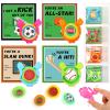 28 Sets Sports Valentines Day Cards Gifts for Kids Football Baseball Basketball Flying Disc Shooter Classroom Exchange Gifts Happy Valentines Day Sports Ball Cards for Boys Girls School Prizes view 1