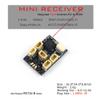 Dancing Wings Hobby 2.4G 4CH/5CH/6CH/7CH Mini Low Voltage FRSKY-D16 Receiver Built-in Brushed/Brushless ESC Regulator (RX158-E) view 4