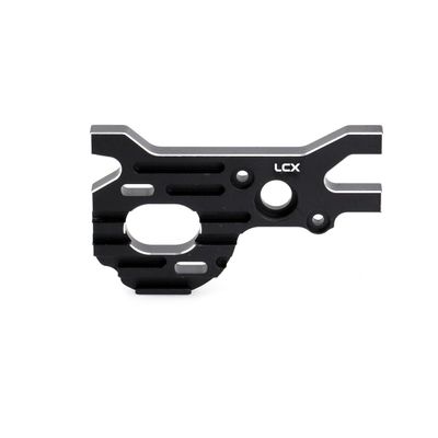 LCX Racing 1/10th RC Crawler Car Aluminum Transmission Motor Mount Plate for Axial SCX10 PRO, Upgrades Parts Accessories