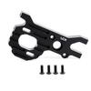 LCX Racing 1/10th RC Crawler Car Aluminum Transmission Motor Mount Plate for Axial SCX10 PRO, Upgrades Parts Accessories view 2