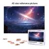 1000 Piece Jigsaw Puzzle for Adults Personalized Picture Puzzle Fantasy Space Customized Wooden Puzzle for Family, Birthday, Wedding, Game Nights Gifts, 29.5"x19.7" view 2