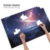 1000 Piece Jigsaw Puzzle for Adults Personalized Picture Puzzle Fantasy Space Customized Wooden Puzzle for Family, Birthday, Wedding, Game Nights Gifts, 29.5"x19.7" view 4