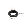 MECCANIXITY Aluminum 17mm RC Wheel Nut Thread M12x1.0mm Hex Wheel Nuts for 1/8 RC Model Car Trucks Off Road Car Upgraded Parts Pack of 16 (Black) view 2