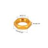 MECCANIXITY Aluminum 17mm RC Wheel Nut Thread M12x1.0mm Hex Wheel Nuts RC Wheel Nut for 1/8 RC Model Car Trucks Off Road Car Upgraded Parts Pack of 16(Golden) view 2
