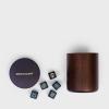 Iron & Glory 5 Dice Set With Dice Cup Dice Cup With Lid Wooden Dice Storage Dice Games Board Game Accessories Table Games & Coffee Table Decor 5 Dice & Shaker Cup Dice And Cup Set view 3