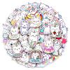 100 Pack Caticorn Stickers, Cat Unicorn Party Favors, Birthday Decorations view 1