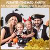 LVYOUIF 100 PCS Pirate Gold Coins Plastic Play Treasure Coins Pirate Treasure Fake Kids Toy Coins Bulk St.Patrick's Coin for Pirate Party Pirate Tokens Coins Toy Irregular Gold view 4