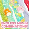 Squishmallows Ultimate Slime Mix'Ins, 10-Pack, Glitter & Cloud Slime, 8 Fun Add Ins, Pre-Made for Kids, Crunchy, Bulk, Great 6 Year Old Toys, Super Soft Sludge Toy view 4