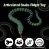 Articulated Snake Fidget Toy | 3D Printed Flexible Fidget Toy or Desk Display | Made in USA (Snake, Large) view 2