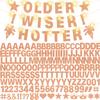 175Pcs DIY Letter Banner Glitter Customizable Banner Kit Custom Banners DIY Happy Birthday Letters Numbers Personalized Banners Decor Baby Shower Birthday Party Decorations Supplies(Dazzling Rose Glod) view 1