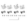 4pcs / Set Propeller Base Motor Pad Replacement Repair Spare Parts for DJI Phantom 4 / Phantom 4Pro Drone Replacement Parts (Color : for Phantom 4 pro) view 1