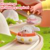 NUMBERFUN 4PCS Animal Cars Toddler Toys,Baby Toys 1 Year Old,Press and Go Car 1 Year Old Girl Toys,Baby Valentines Day Gifts Toys for 1 2 Year Old Girls view 2