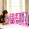 Barbie Dream Closet Toy Playset with Clothes & Accessories, 3-ft-Wide with 25+ Pieces, 4 Complete Fashion Looks view 2