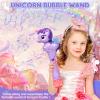 Dolanus Bubble Wands for Kids Toys Ages 3 4 5 6 7 8 Year Old Girl: Unicorn Toys Princess Wand, Toddler Girl Toys Age 3 4-5 6 Years Old, Outdoor Party Birthday Gifts for 3 4 5 Year Old Girl, Purple view 2