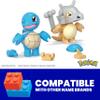 MEGA Pokmon Building Toys Set Squirtle & Cubone with 45 Pieces, 2 Poseable Characters and Pok Ball, 2 Inches Tall, for Kids view 2