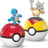 MEGA Pokmon Building Toys Set Squirtle & Cubone with 45 Pieces, 2 Poseable Characters and Pok Ball, 2 Inches Tall, for Kids view 3
