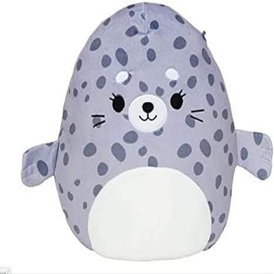 Squishmallows Oficial Kellytoy Plush (12 Inch, Odile The Spotted Seal)