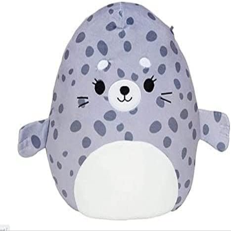 Squishmallows Oficial Kellytoy Plush (12 Inch, Odile The Spotted Seal)